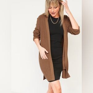 Old Navy Longline Shaker Stitch Cardigan Sweater XL